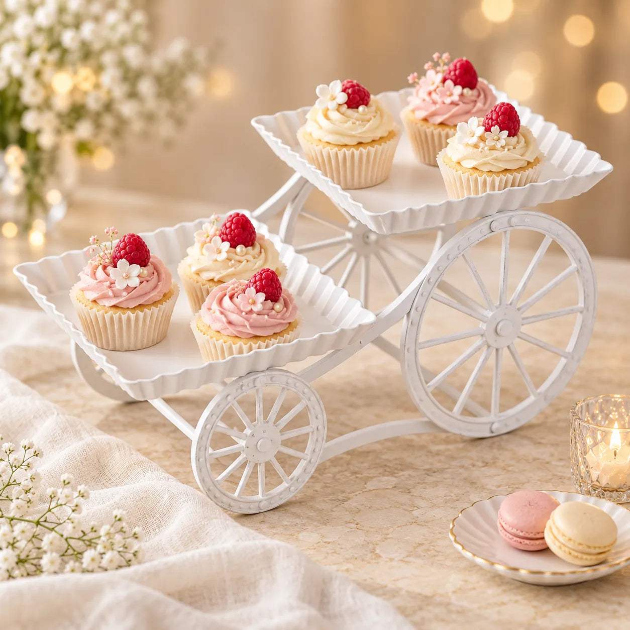 Présentoir à Cupcakes Original retro
