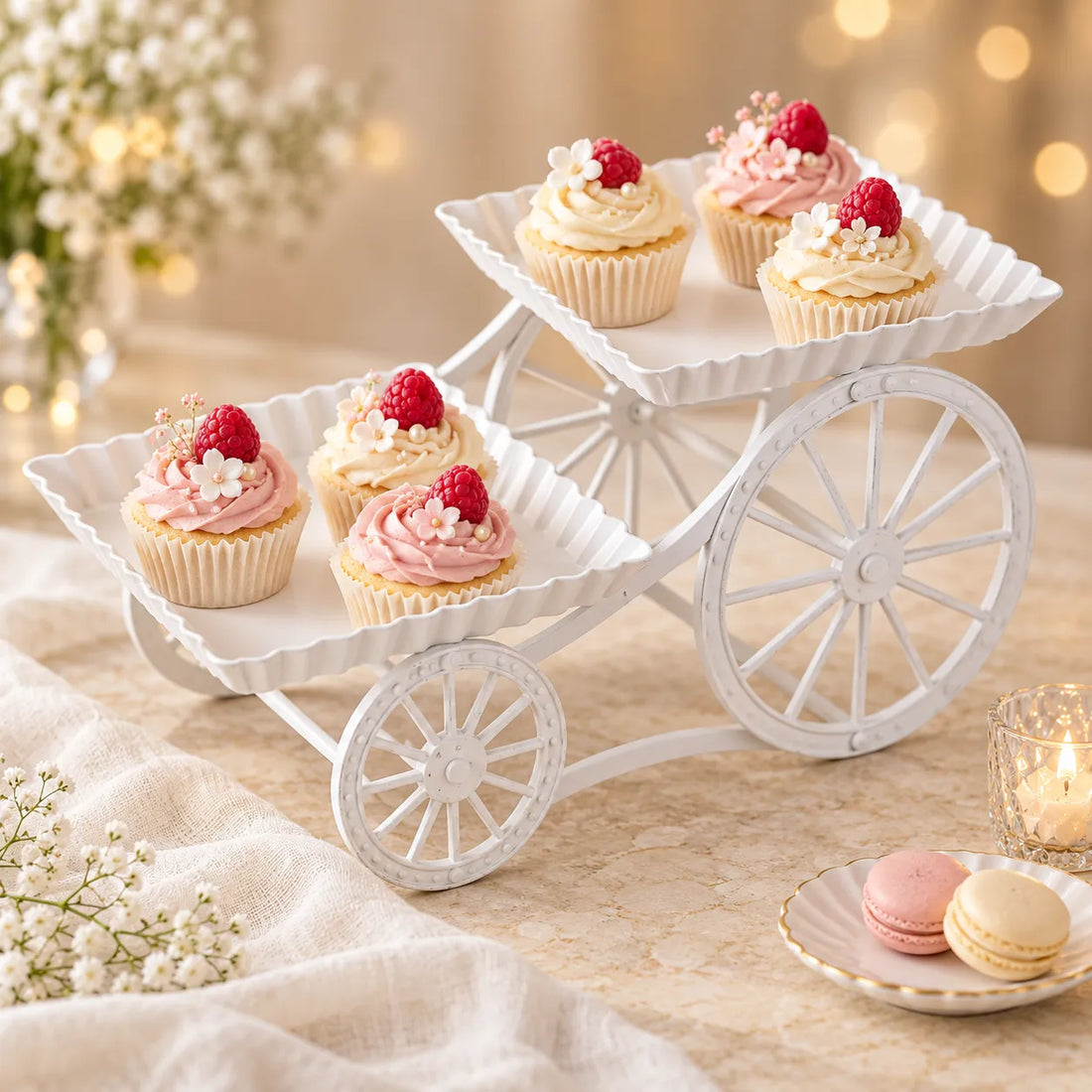 Présentoir à Cupcakes Original retro