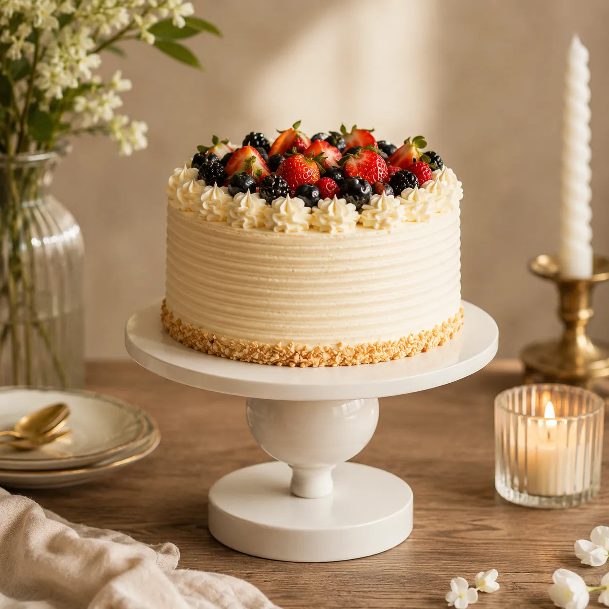 Présentoir à Gâteau Minimaliste 