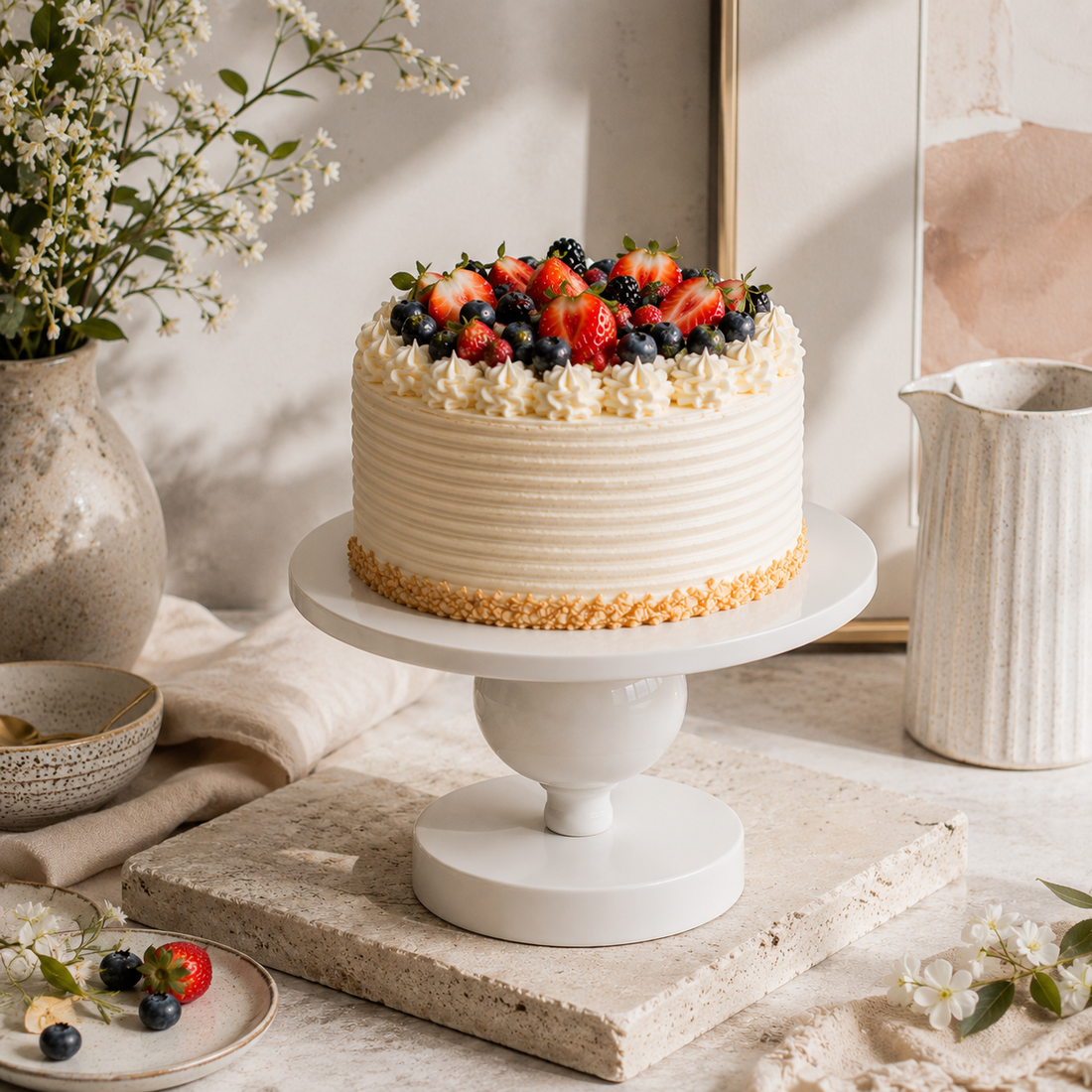 Présentoir à Gâteau Minimaliste Design