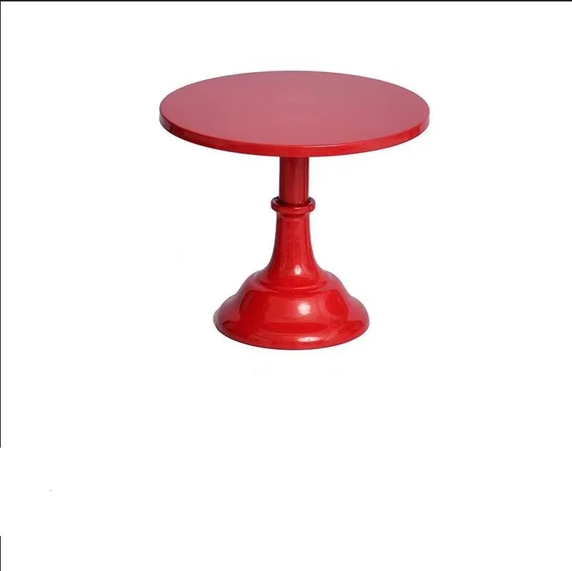 Présentoir à Gâteau Rouge Festive