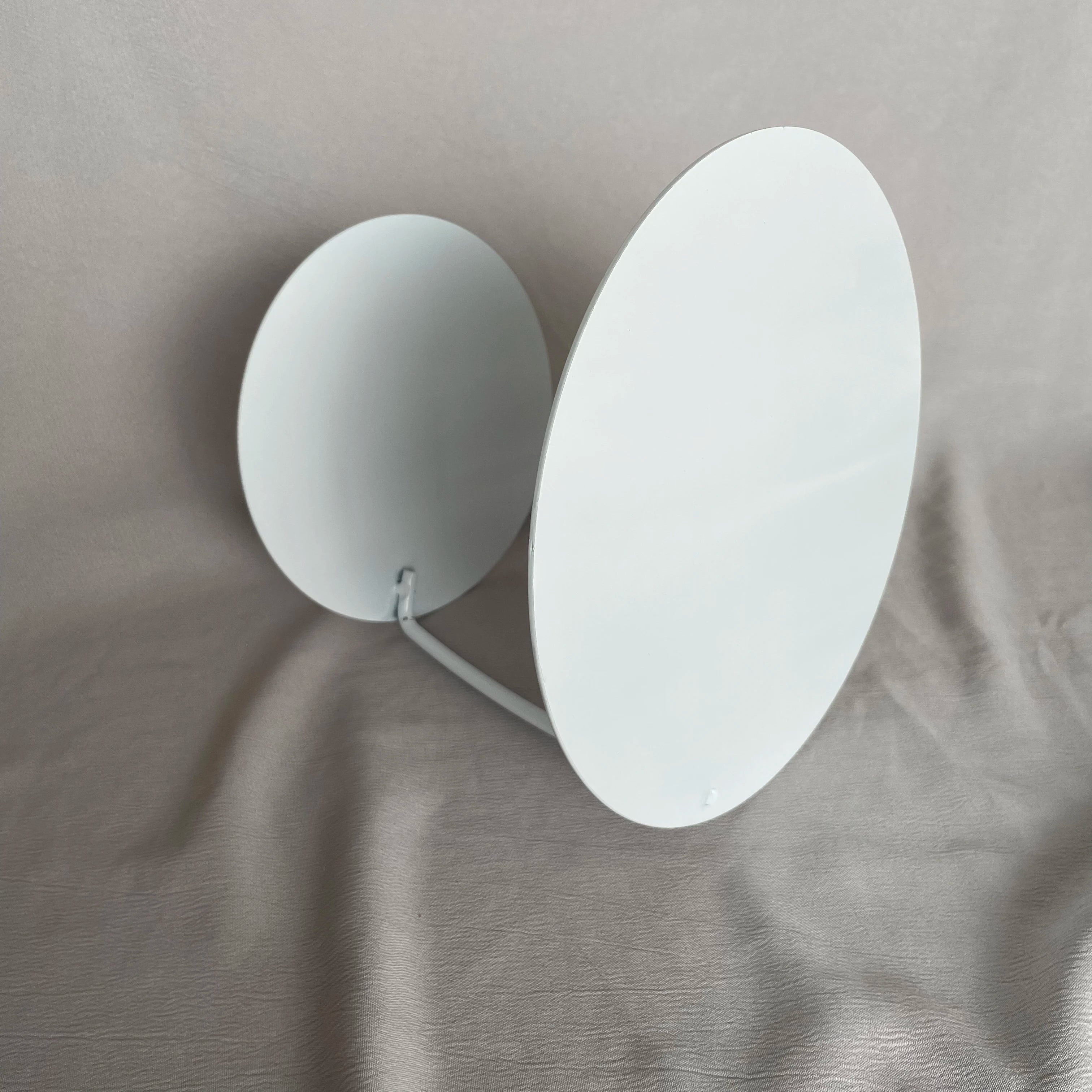 Présentoir à Gâteaux 2 Niveaux Blanc Moderne