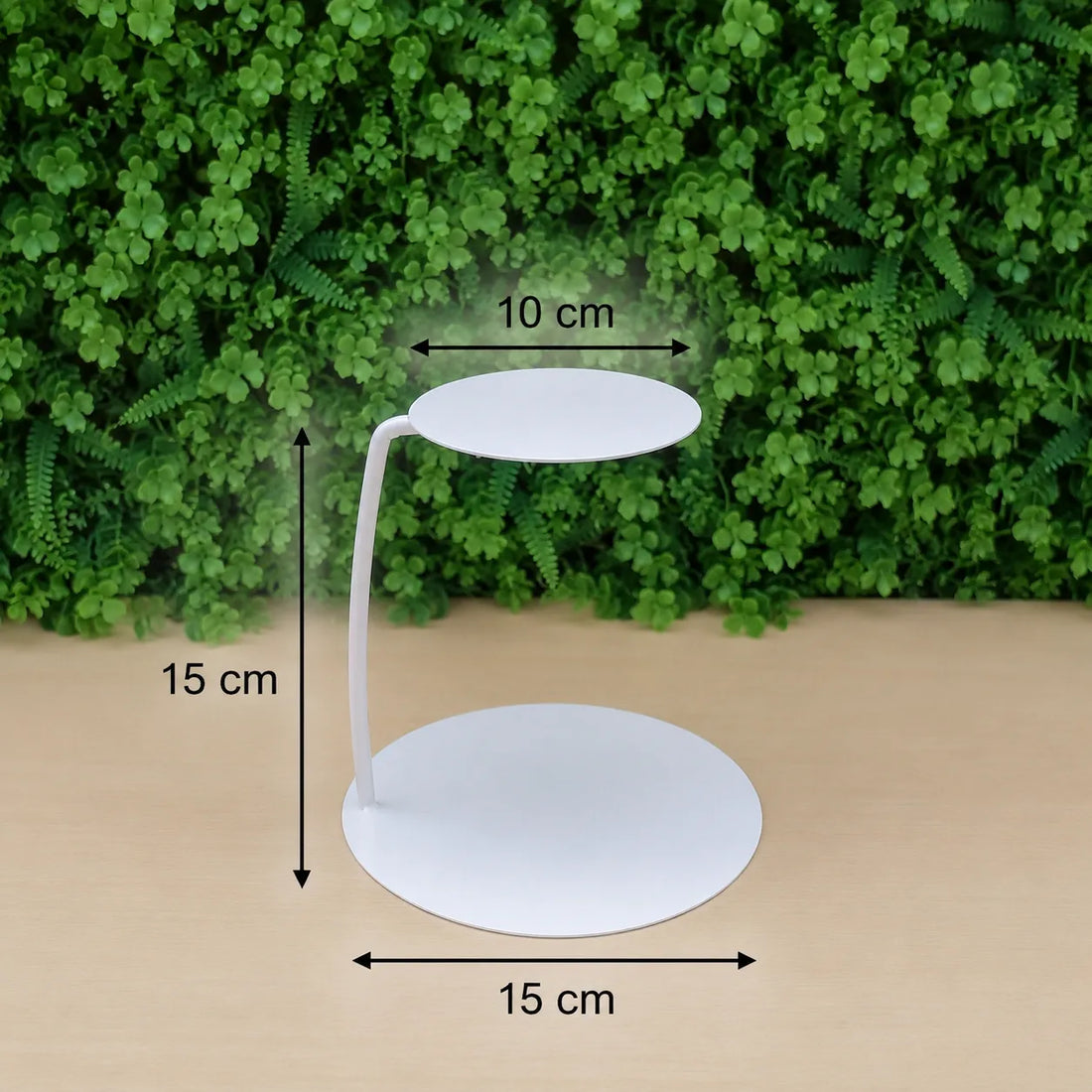 Présentoir à Gâteaux Rond Blanc Sophistiqué
