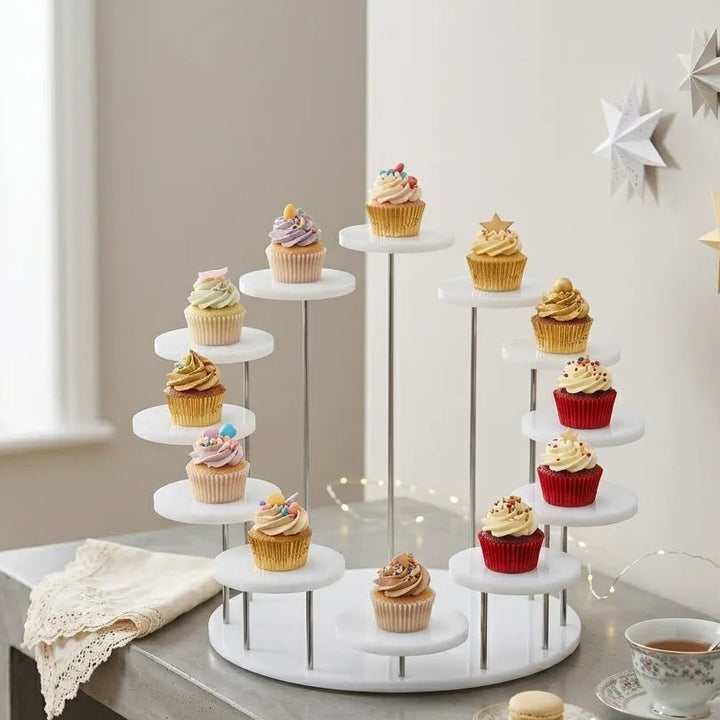 Présentoir à Mini Cupcake en Acrylique Décoratif Unique