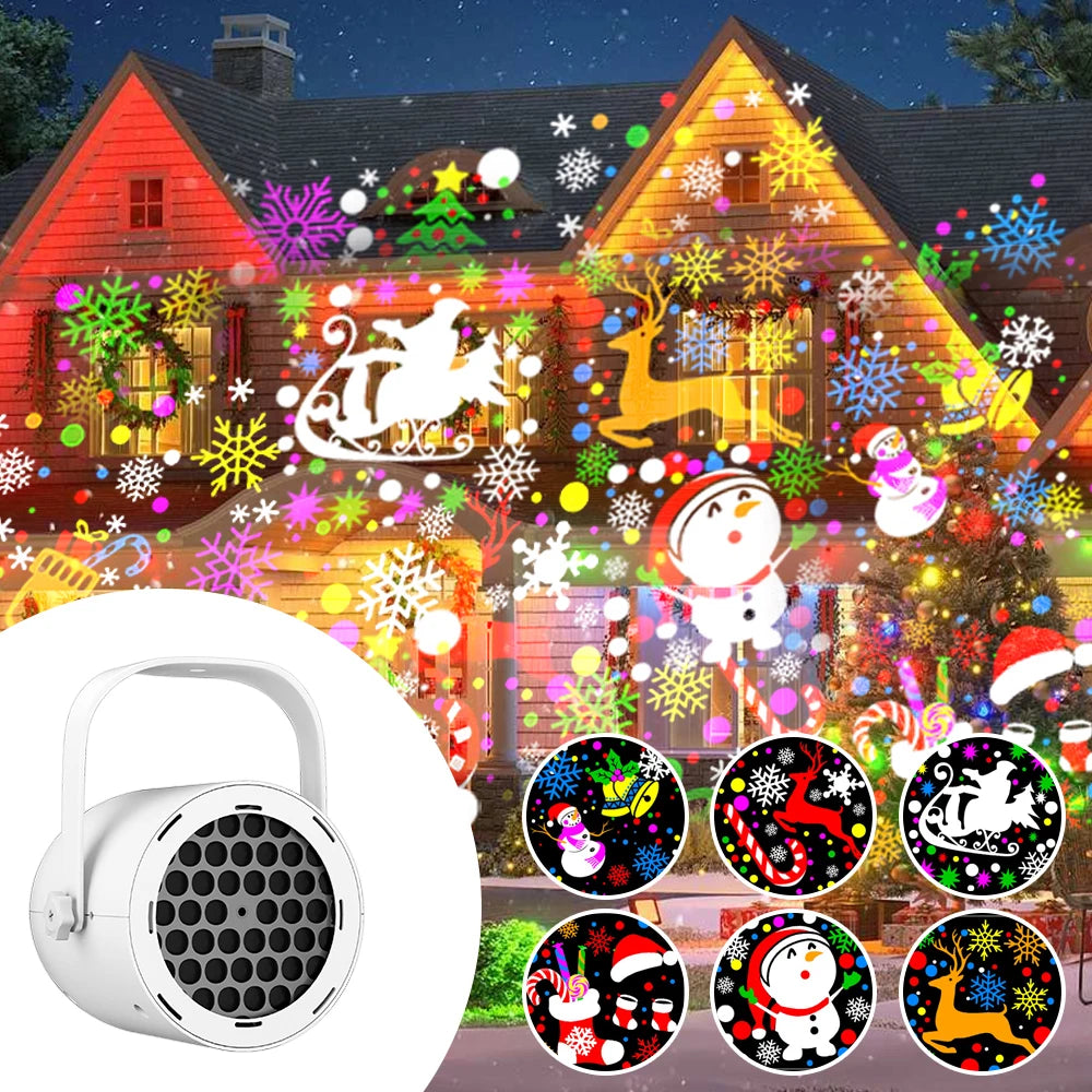 Projecteur Ambiance Noël Coloré
