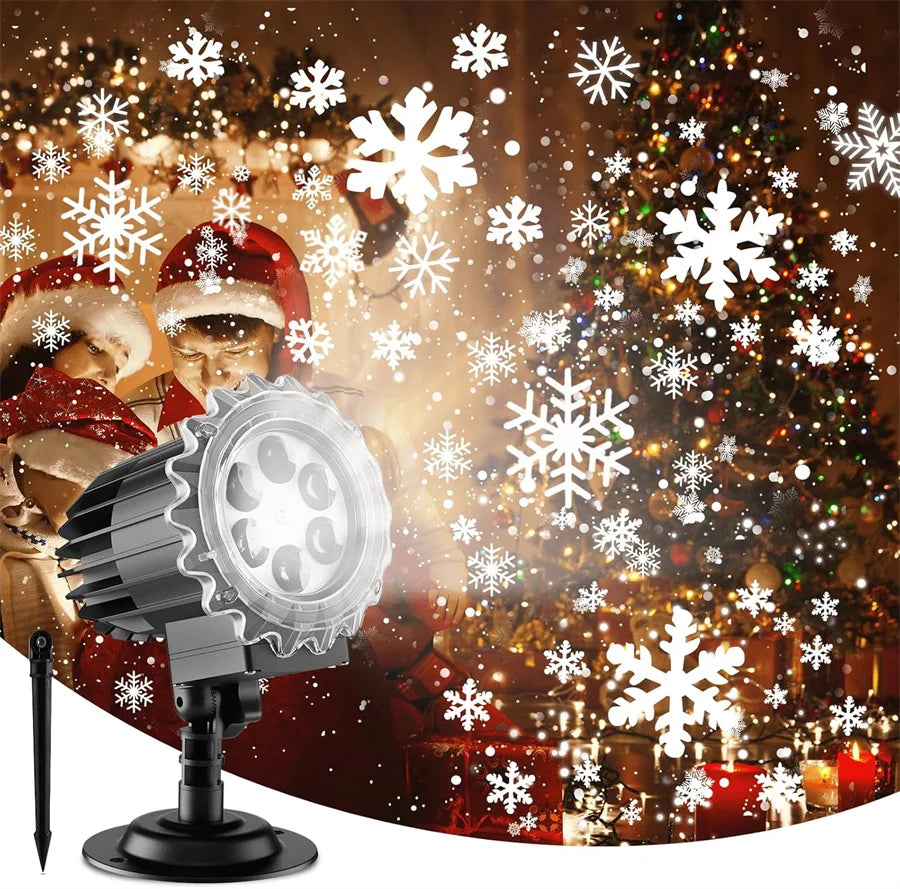 Projecteur Flocon De Neige Pour Extérieur