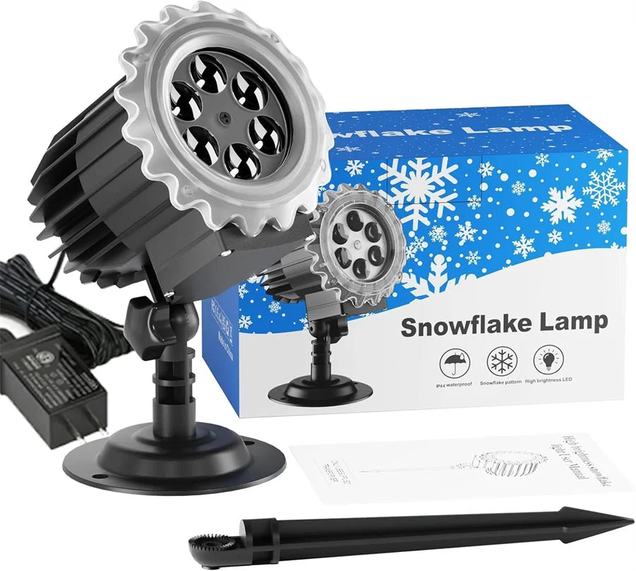 Projecteur Flocon De Neige Pour Extérieur chic