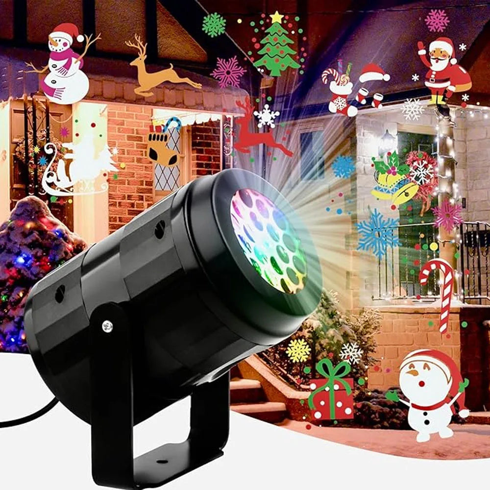Projecteur Motifs Noël Festifs