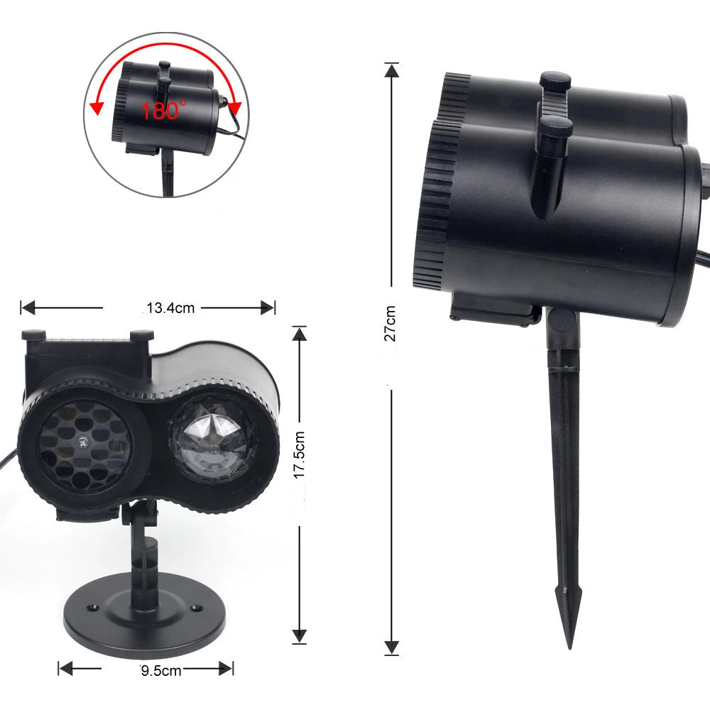 Projecteur Noël Double Tube de qualité