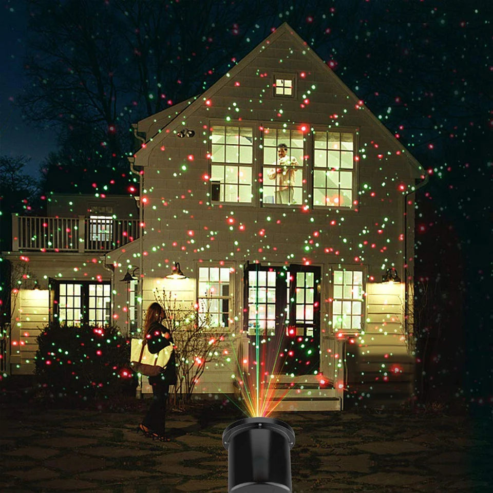 Projecteur Noël Laser Rouge Et Vert