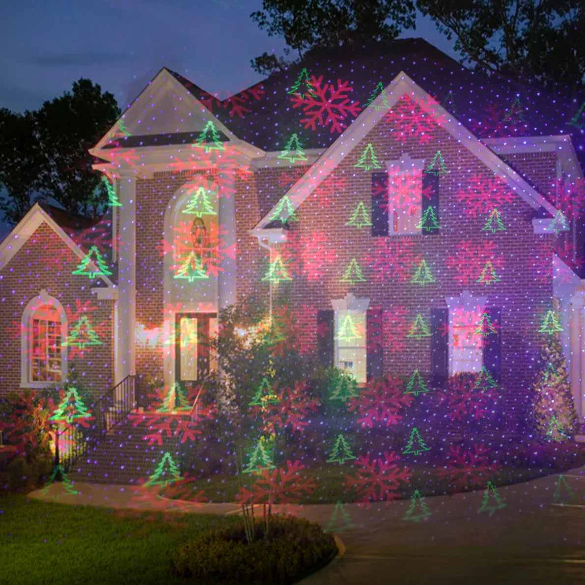 Projecteur Noël Étanche Extérieur chic