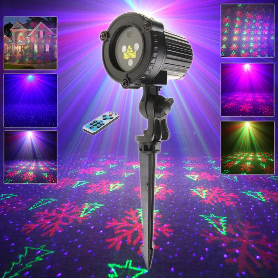 Projecteur Noël Étanche Extérieur tendance