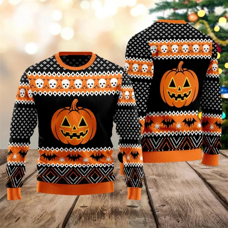 Pull Citrouille Halloween Original