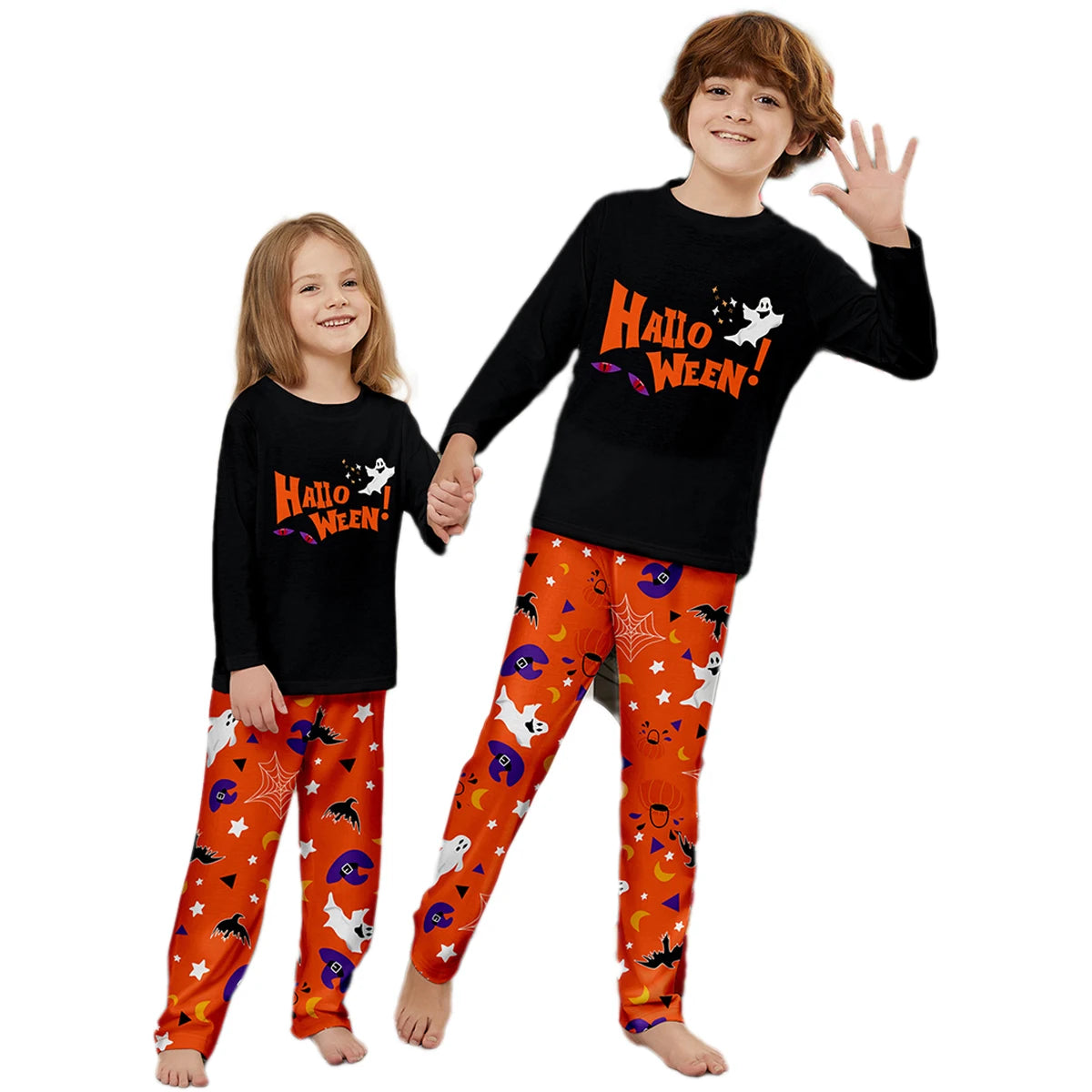 Pyjama Halloween Assorti Famille Adorable