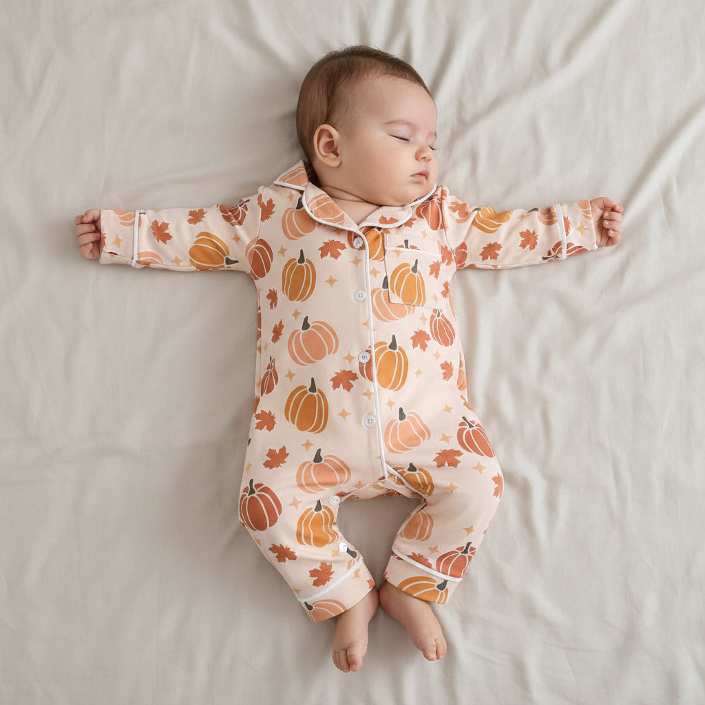 Pyjama Halloween Citrouilles Bébé