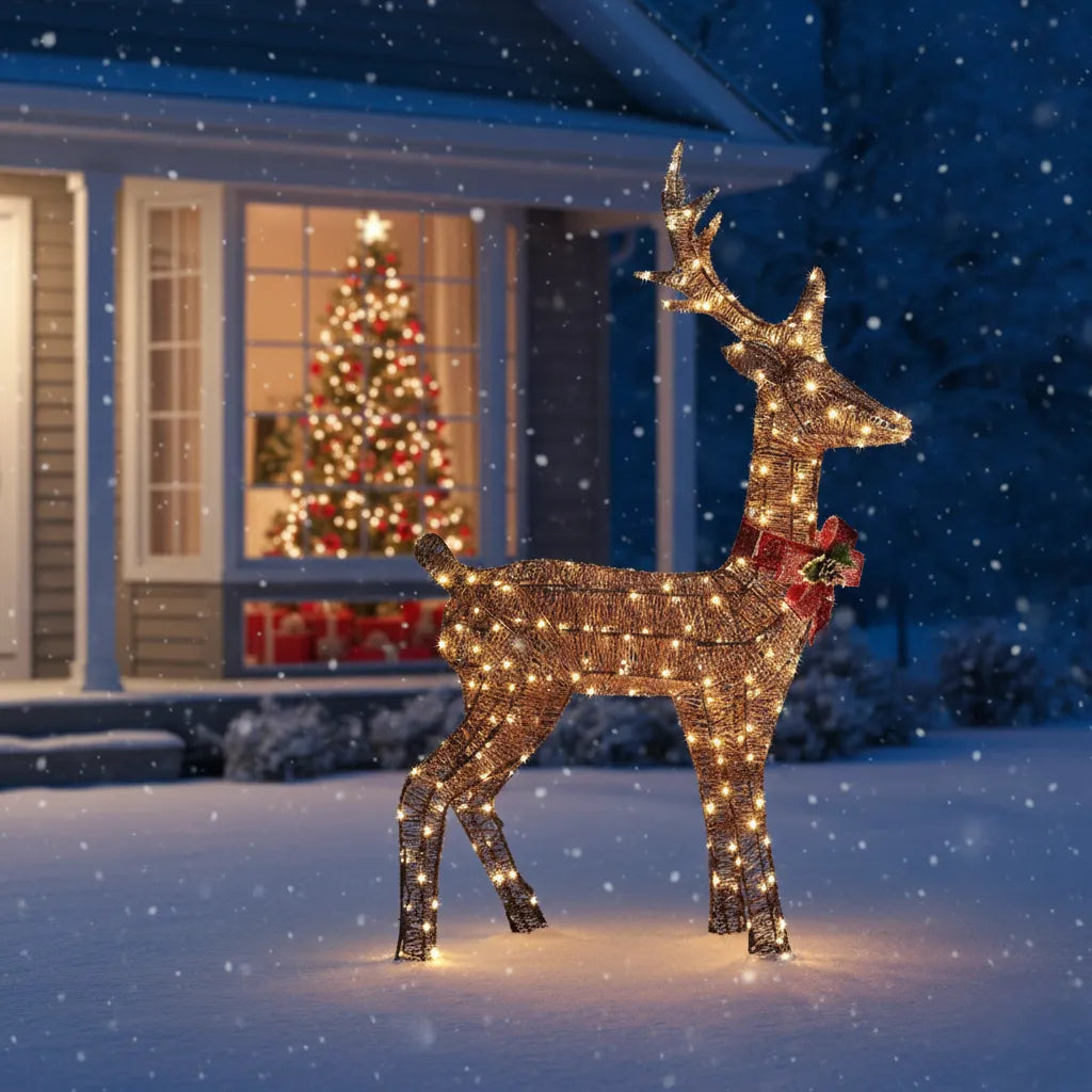 Renne Lumineux Noël Design