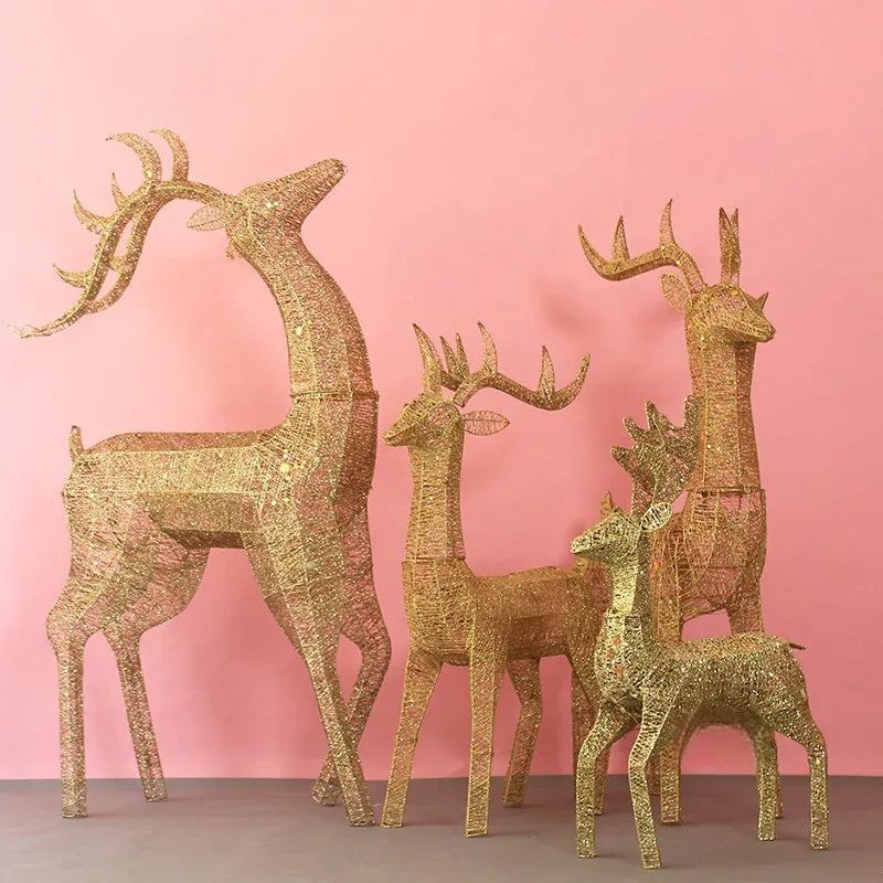 Rennes 3D en Fer et en Fil d’Or Stylé