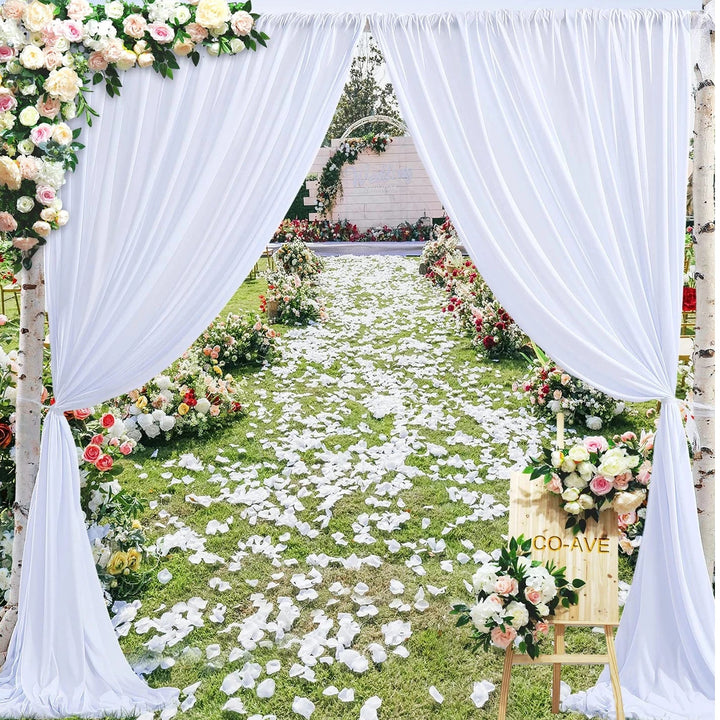 Rideau Blanc Mariage