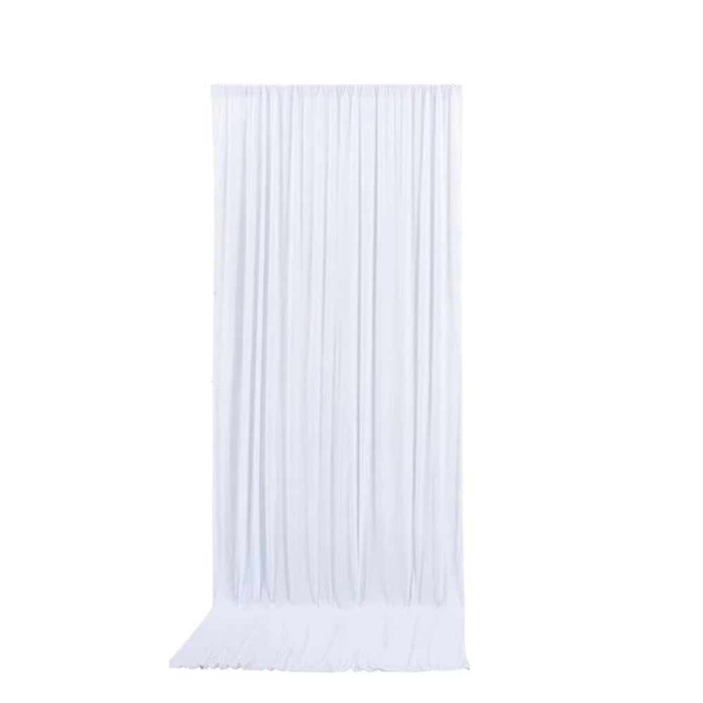 Rideau Blanc Mariage Chic