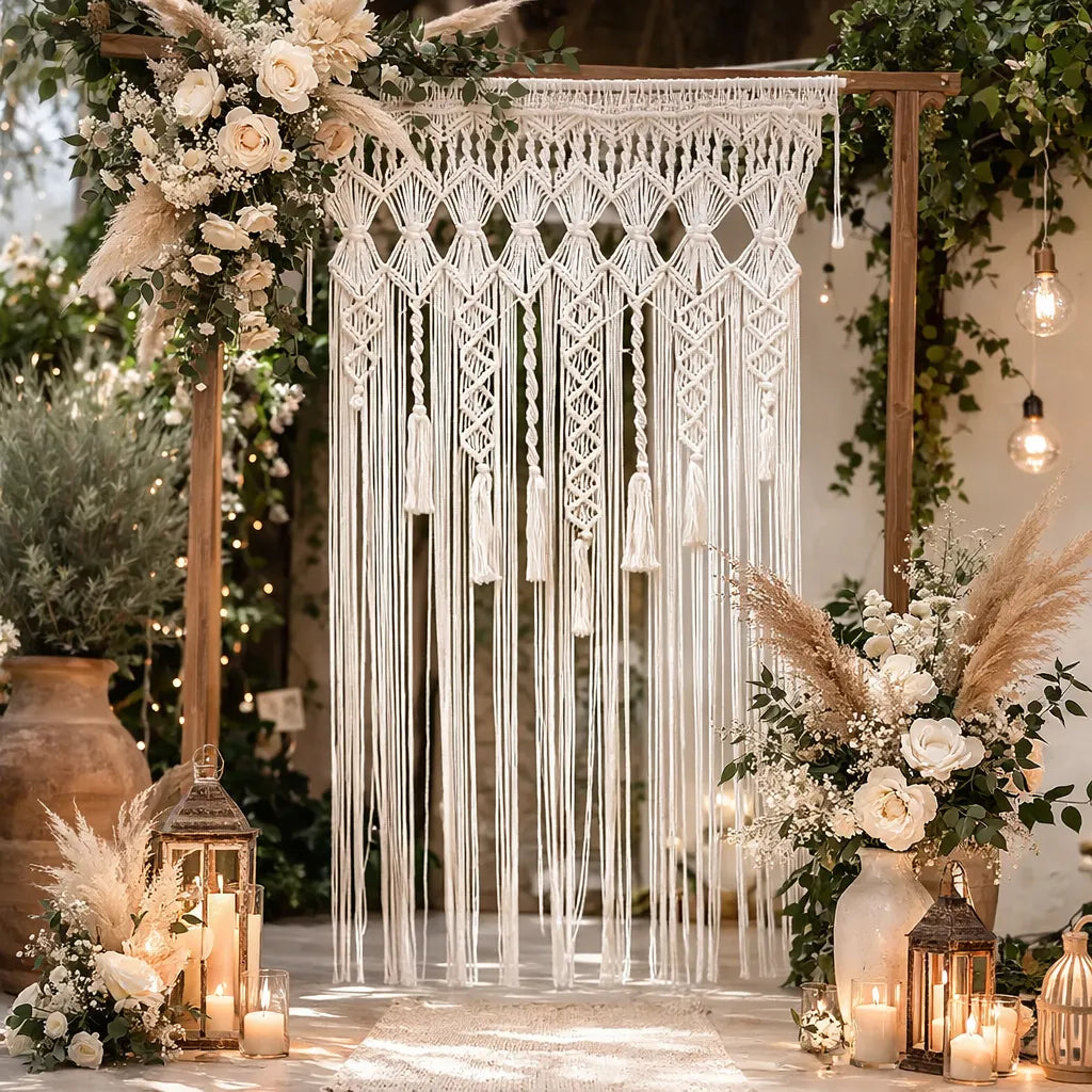 Rideau Mariage Boho