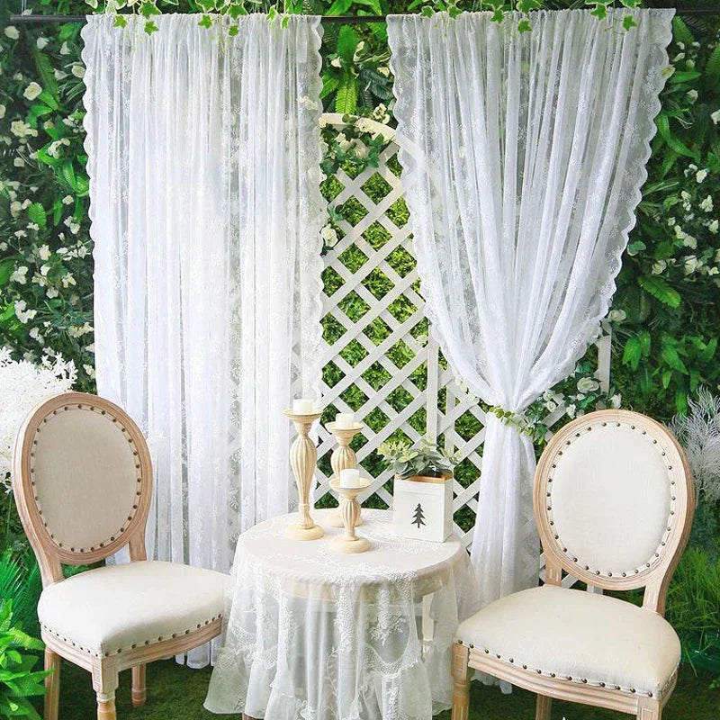 Rideau Mariage Champêtre Chic