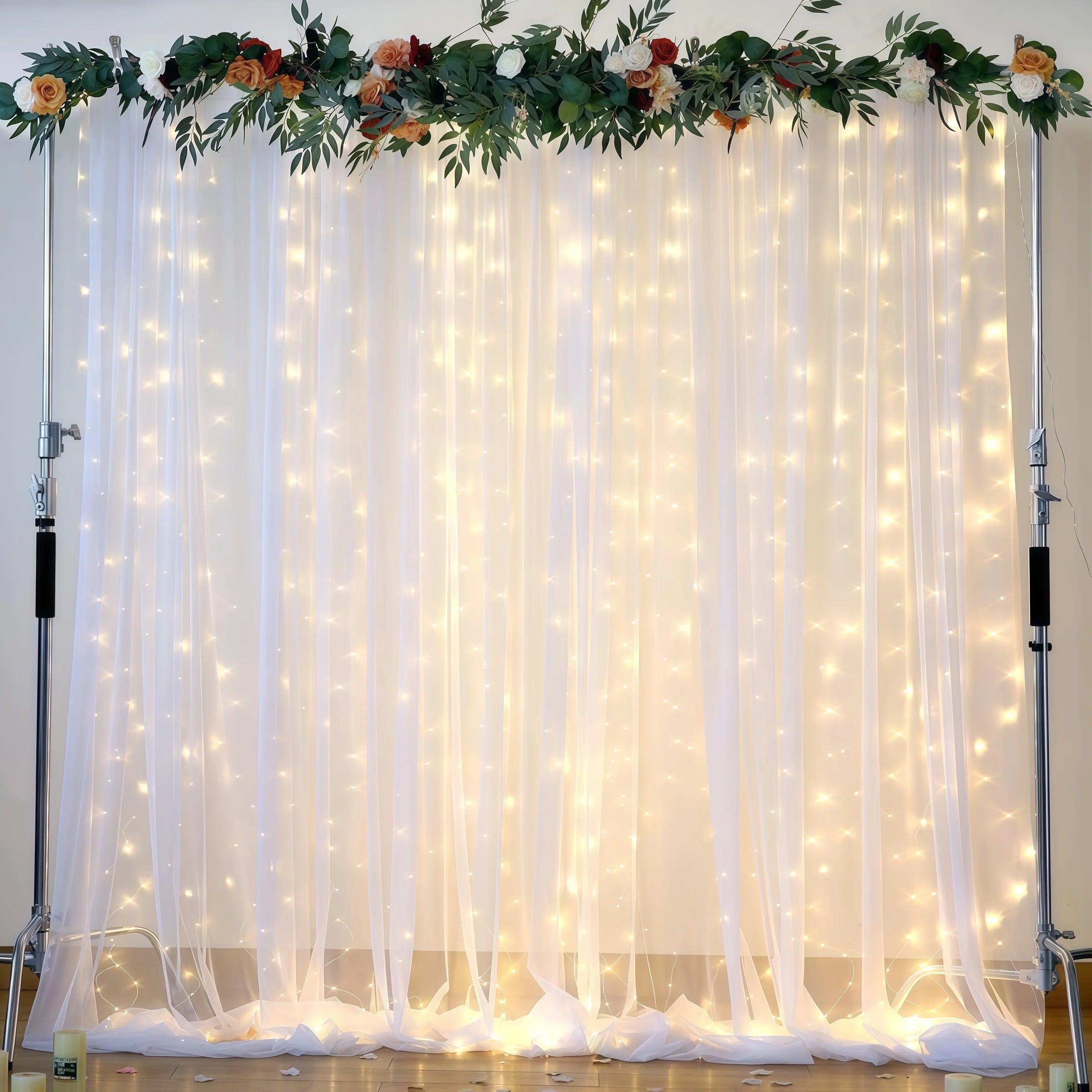 Rideau Mariage Lumineux Chic Durable