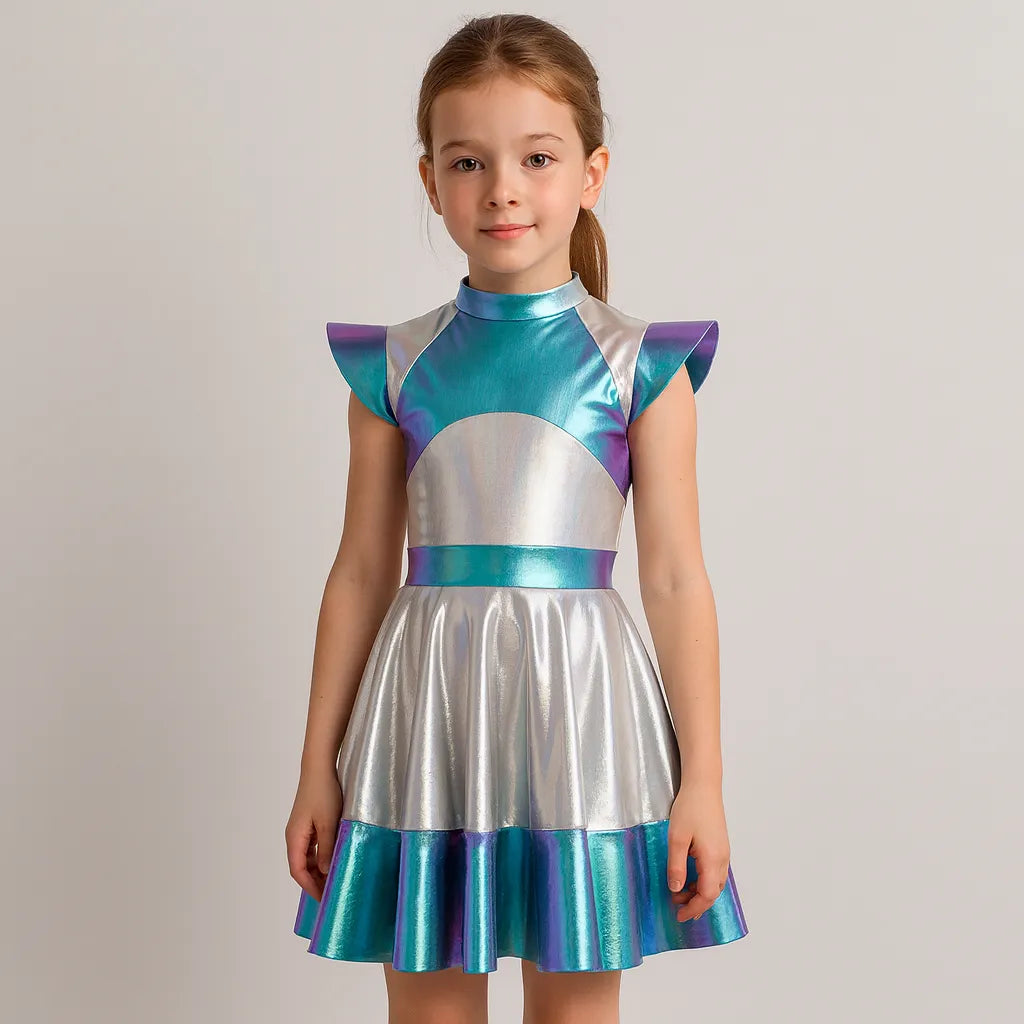 Robe Astronaute Métallisée