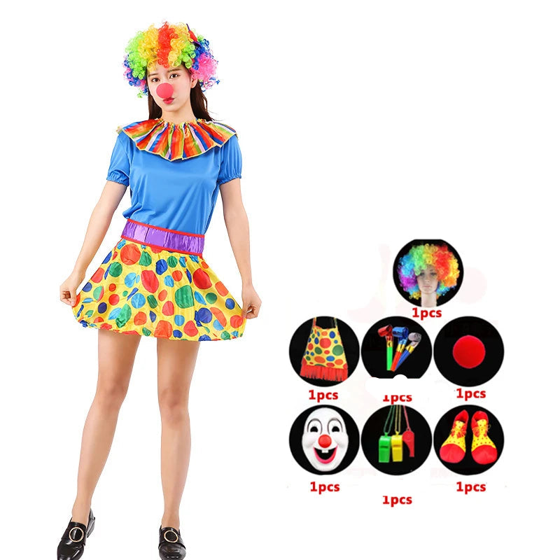 Robe Clown Légère Colorée Original