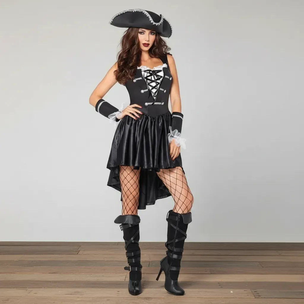Robe Noir Pirate Sexy