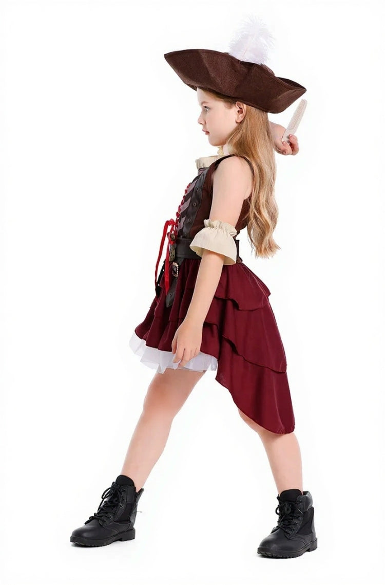 ncRobe Pirate Marron Fille tendance