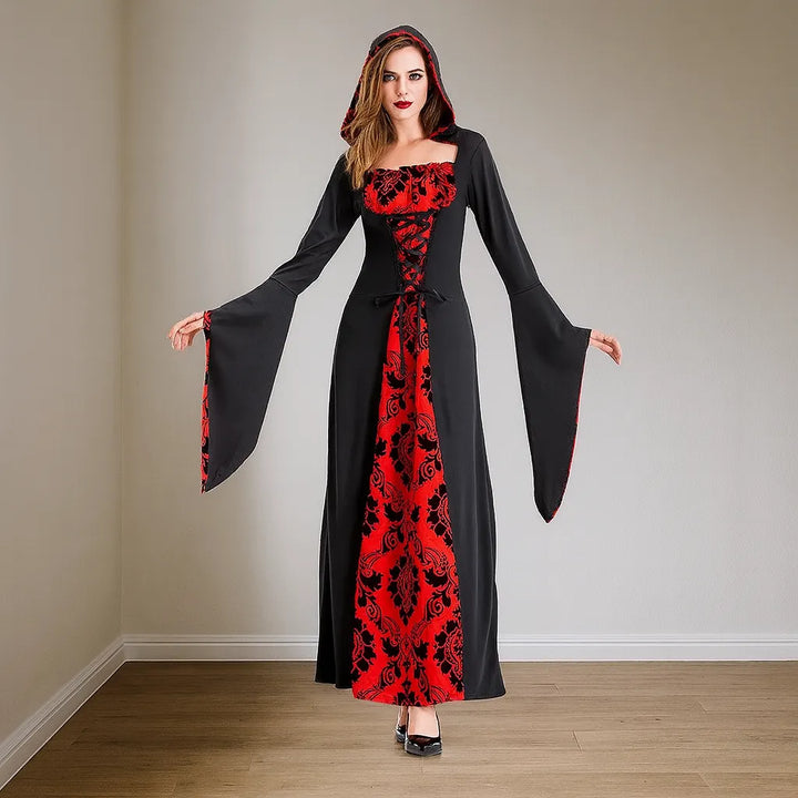 Robe Sirène à Manches Evasées