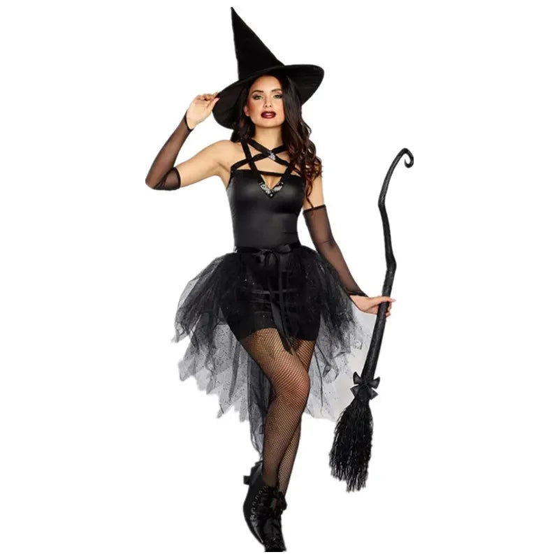 Robe Sorcière Sexy Design Gothique