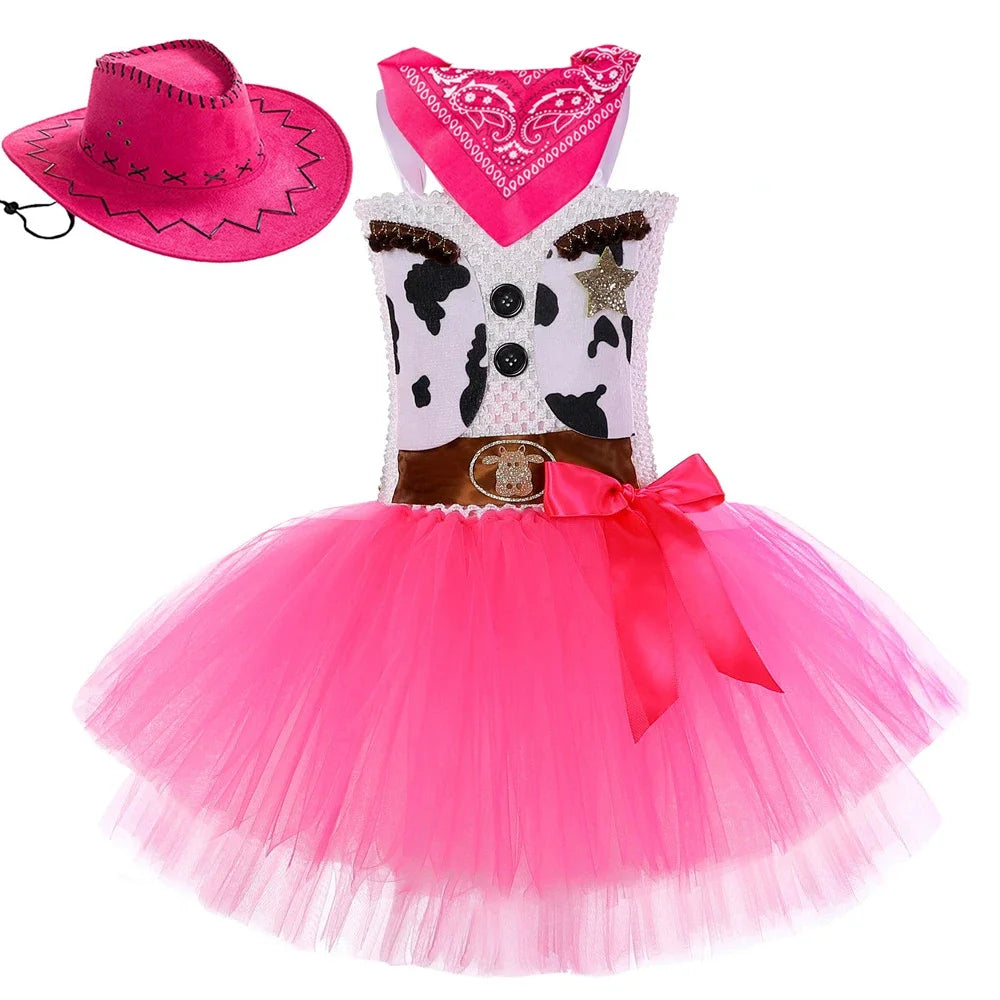 Robe Tutu Cowgirl Design Fille tendance