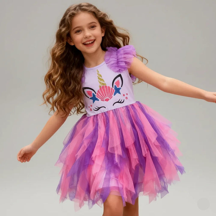 Robe Tutu Licorne Décontractée