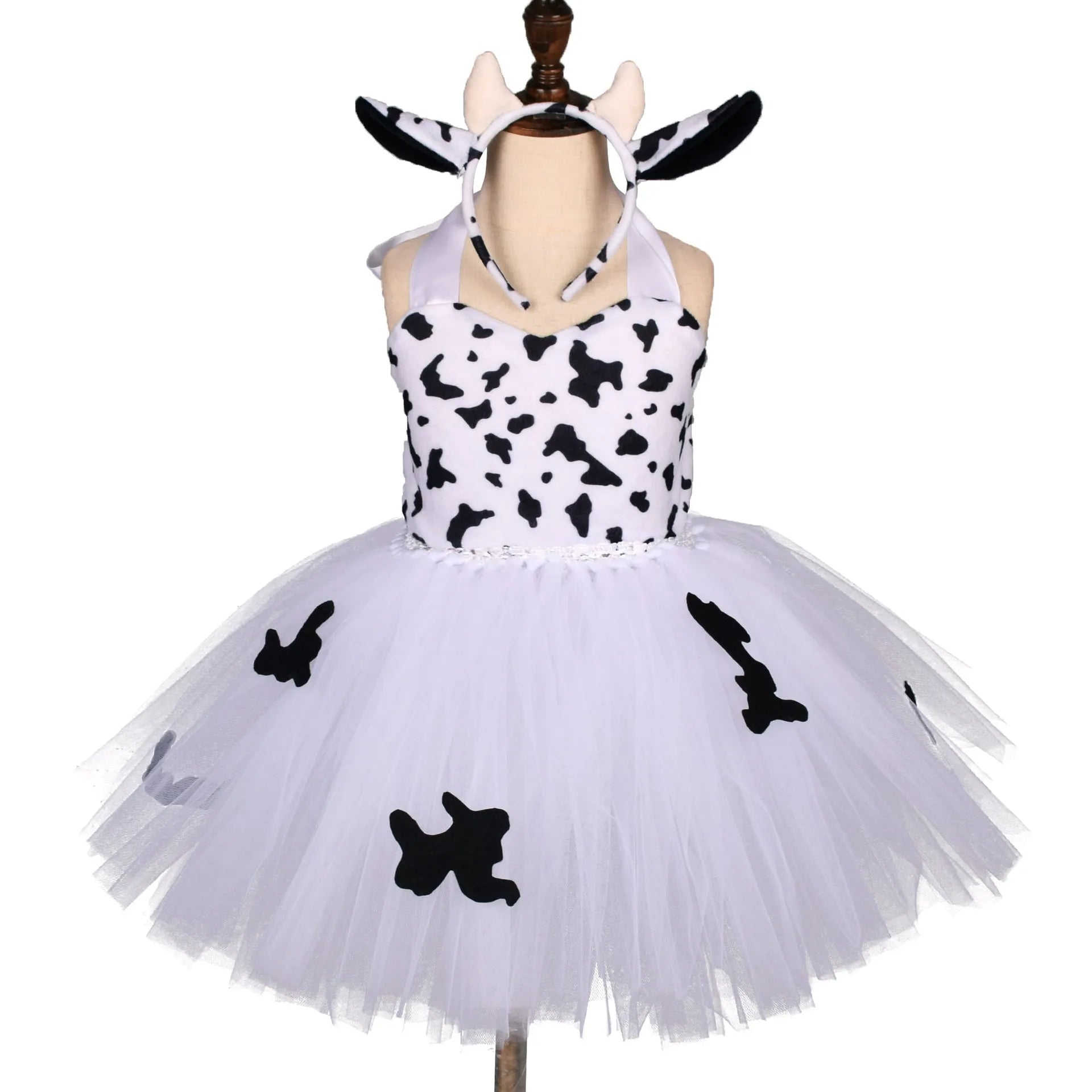 Robe Tutu Vache Fille Unique
