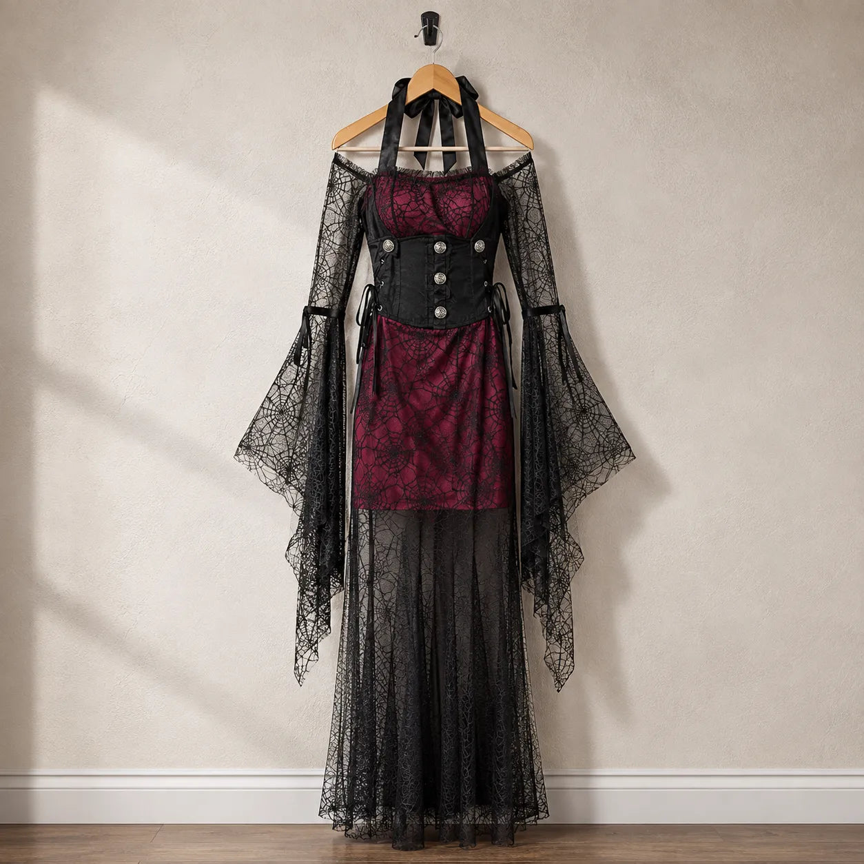 Robe Vampire Dentelle Femme Cool