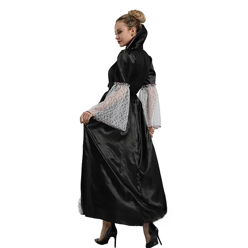 Robe Vampire Rouge et Noire Gothique