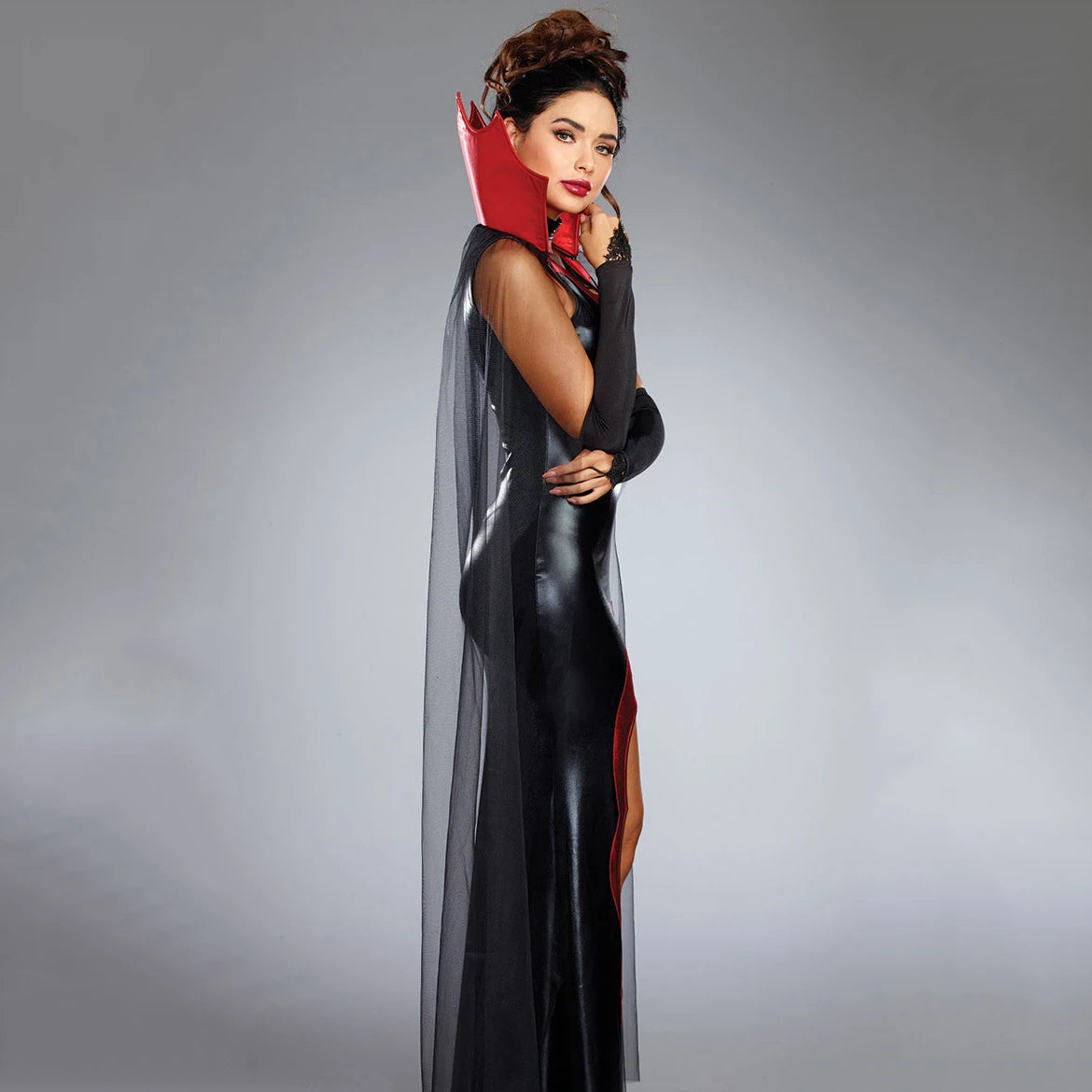 Robe Vampire Sexy Brillante Doux