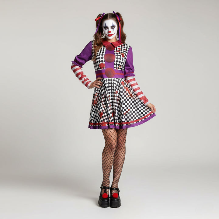 Robe de Clown Violette 