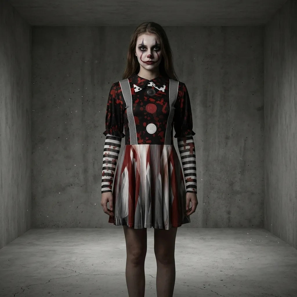Robe de Clown pour Femme Unique