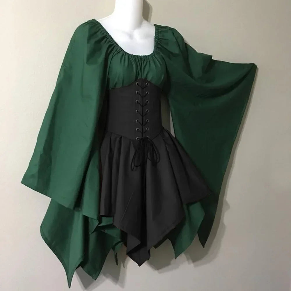 Robe de Fée Elfe Style Rétro