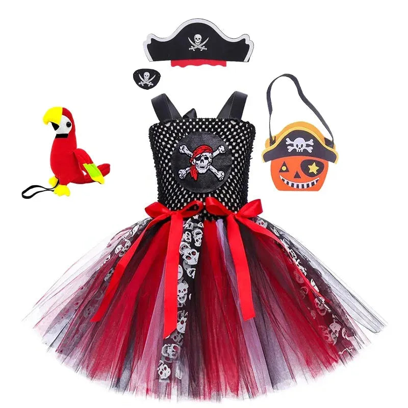 Robe de Pirate Design Fille Complet
