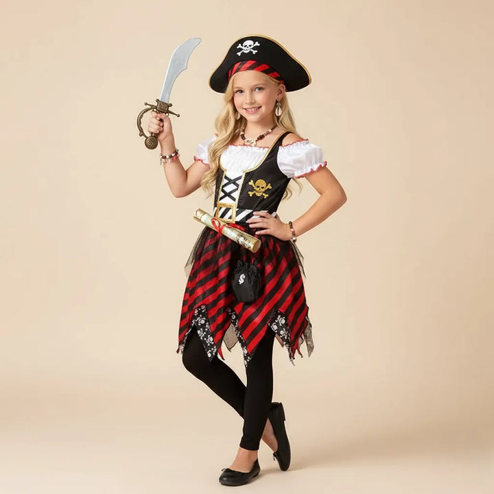 Robe de Pirate avec Accessoires
