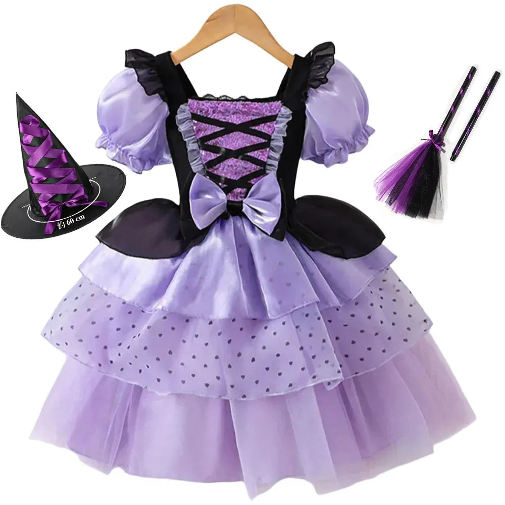 Robe de Sorcière Bouffante pour Fille stylé