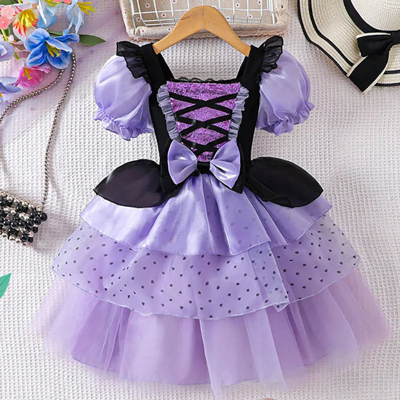 Robe de Sorcière Bouffante pour Fille tendance