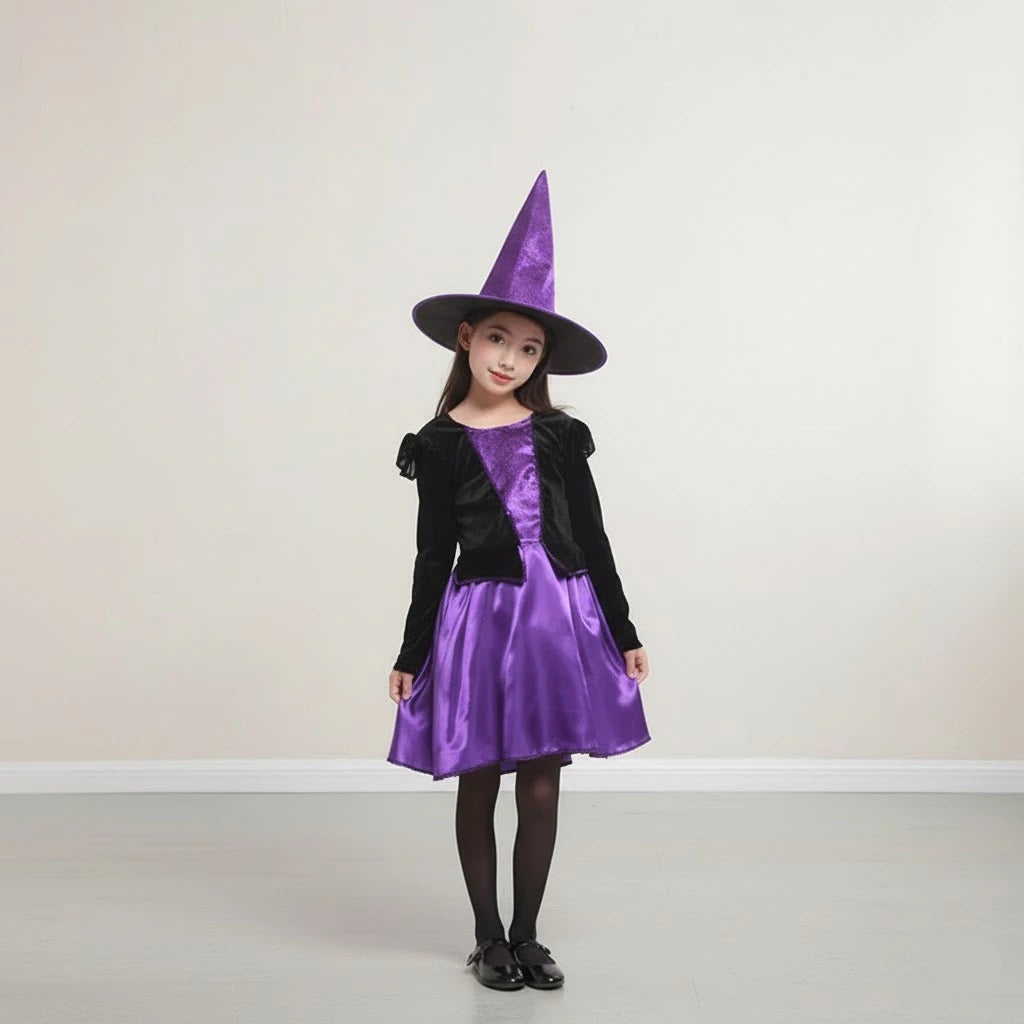 Robe de Sorcière Habillée pour Fille