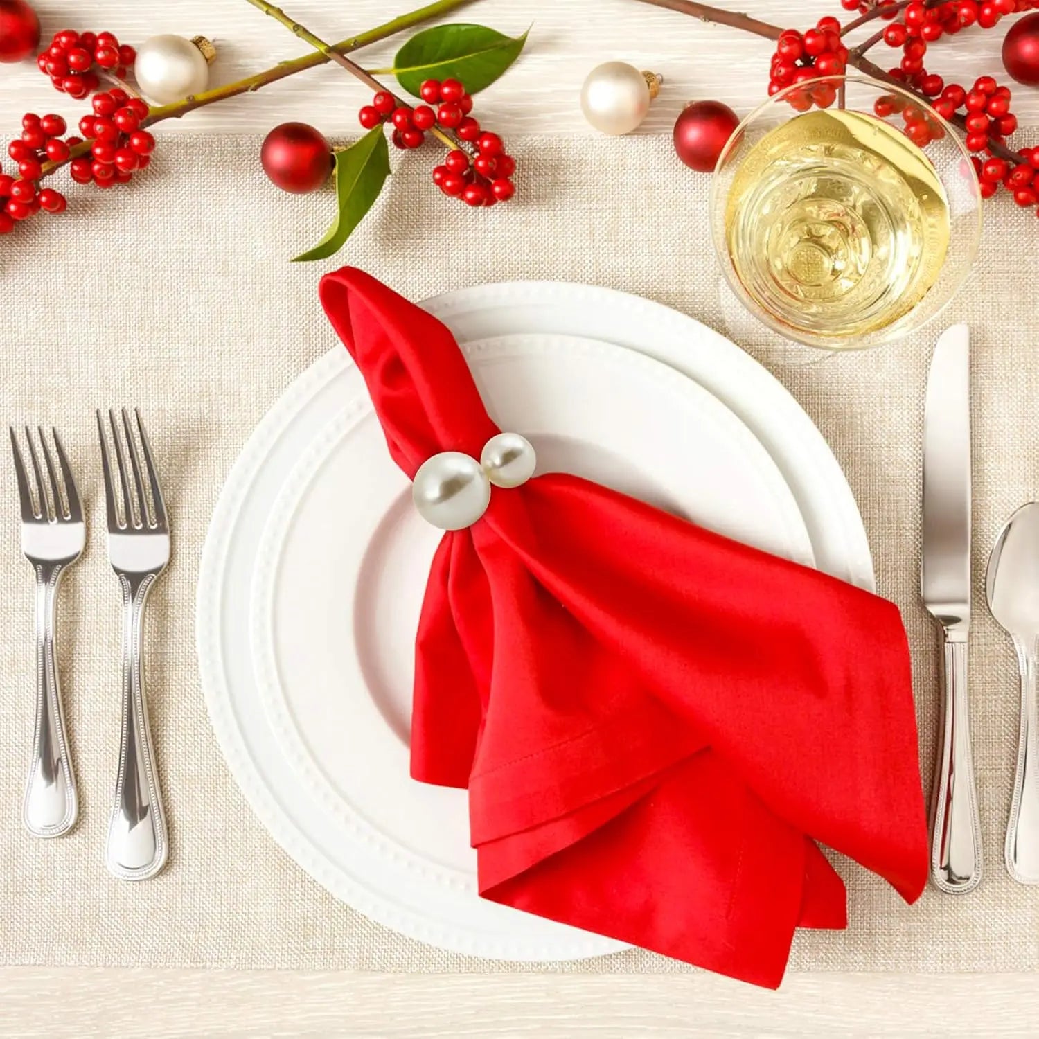 Rond de Serviette Original Mariage Elégante