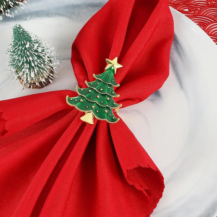 Rond de Serviette Sapin Vert