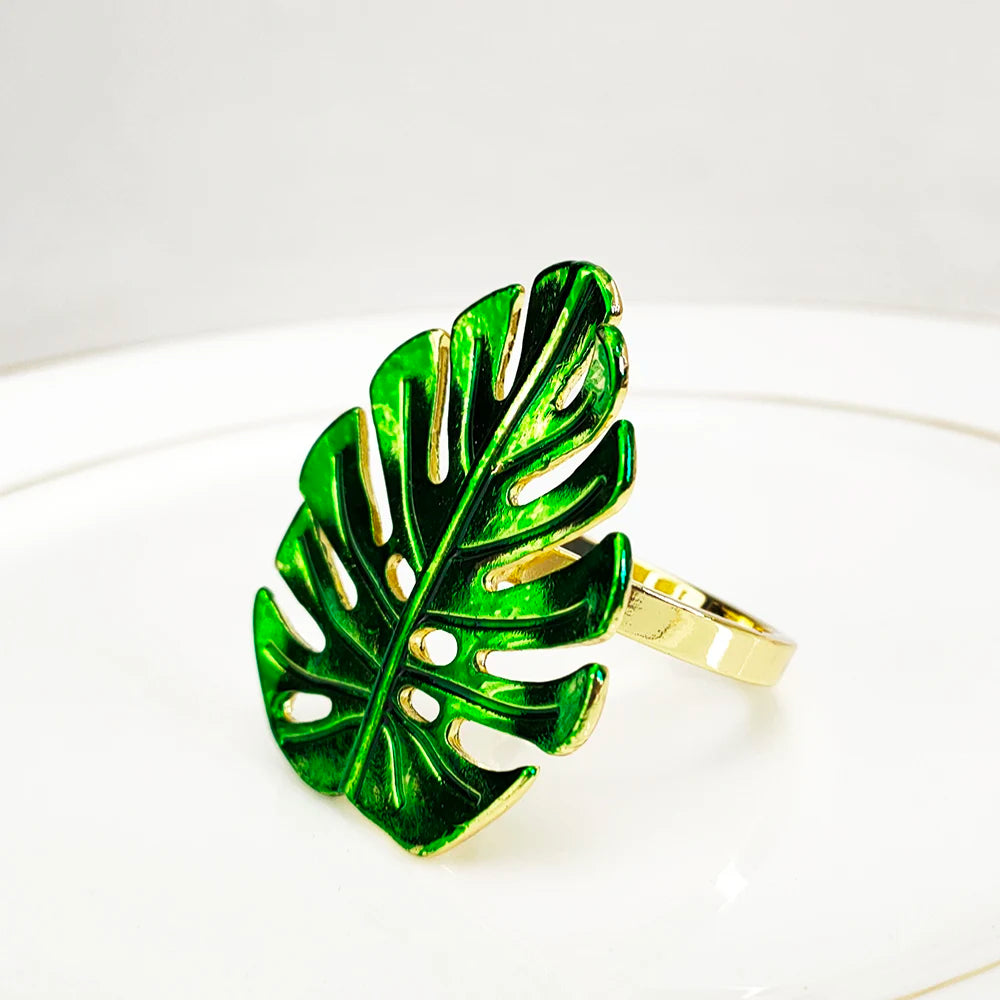 Rond de Serviette Tropicale élégant