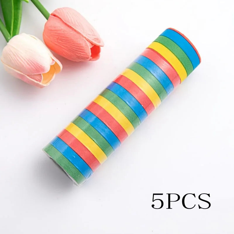 Rouleaux de Serpentins Multicolores Unique